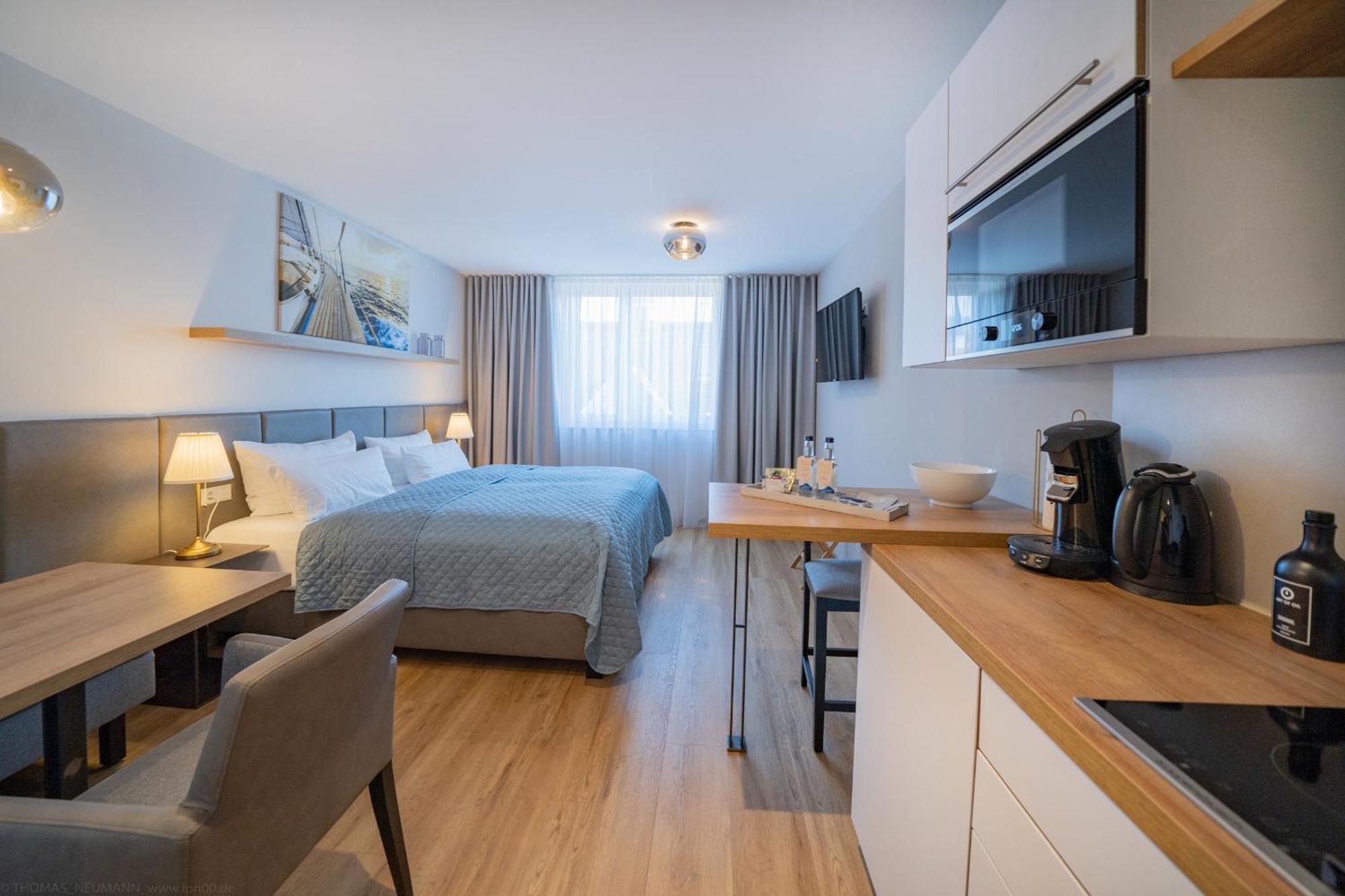 Bodenseezeit Apartmenthotel Garni Ліндау Екстер'єр фото